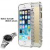 Stainless Aluminum Bumper Case for iPhone 5, Silver